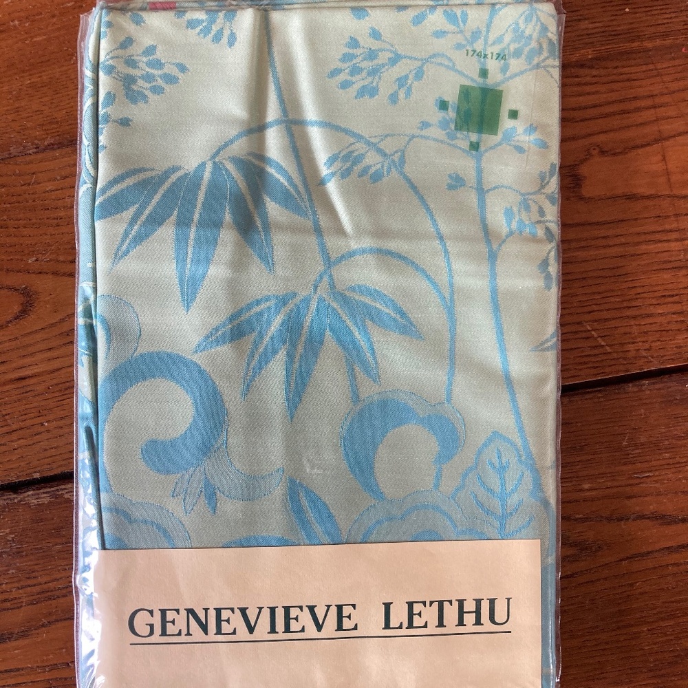 Genevieve Lethu table cloth 69"x69"